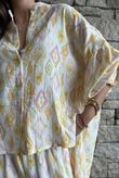 Daughter Of Ibiza Medina Balloon Sleeve Shirt